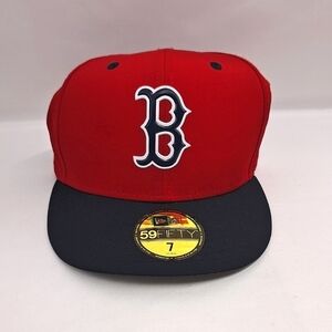 New Era Red and Gray Cap